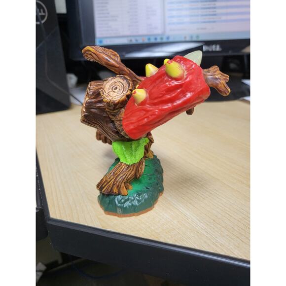 2012 Activision Skylanders Giants Tree Rex Video Game Piece Figure Orange Base - Picture 4 of 5